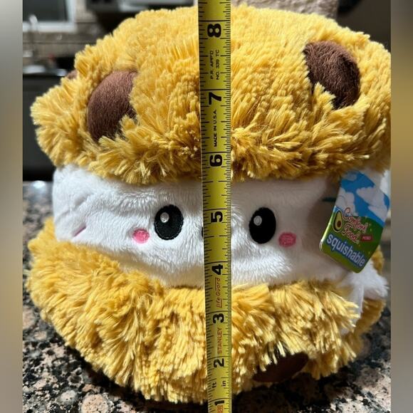Squishable Cookie Ice Cream Sandwich Mini Squish Cookie 7” Plush - Picture 10 of 11